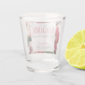 Laten we een Kerstmis Bruidsfeest hebben Shot Glas (Achterkant)