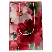 Laten we een Kerstmis Bruiloft Borrel hebben Medium Cadeauzakje (Achterkant)