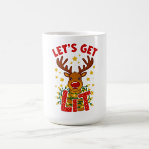 Laten we een Kerstmug krijgen Koffiemok