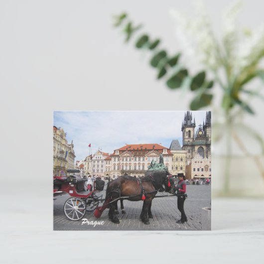 Laten we een kijkje nemen in het Briefkaart van Pr (Staand voorkant)