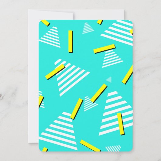 Laten we een Kiki Party uitnodigingen hebben (Achterkant)