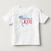 Laten we een Kite Kinder Shirt vliegen (Voorkant)