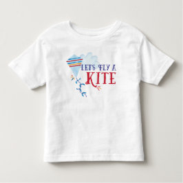 Laten we een Kite Kinder Shirt vliegen