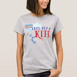 Laten we een Kite Women's Shirt vliegen