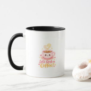 Laten we een kopje koffie drinken! Mooie Kawaii Ko Mok