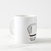 Laten we een kruidenthee hebben koffiemok (Voorkant links)