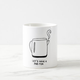 Laten we een kruidenthee hebben koffiemok