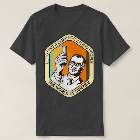 Laten we een kuur zoeken voor stoute mensen t-shirt (Design voorkant)
