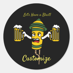Laten we een laatste Thunder-Cove hebben Ronde Sticker