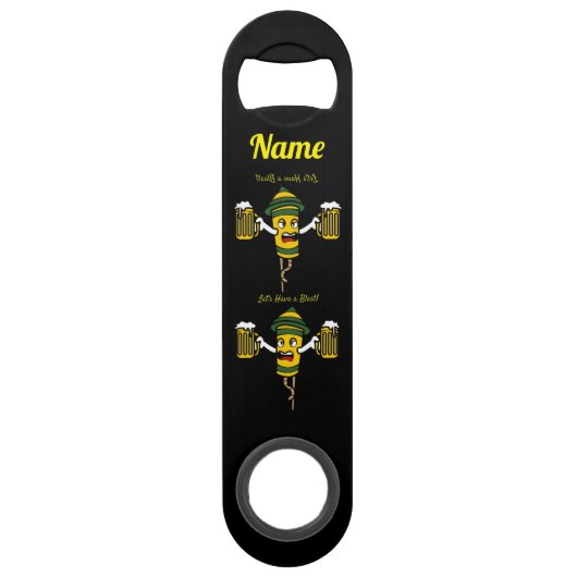 Laten we een laatste Thunder-Cove hebben Speed Flessenopener (Voorkant)