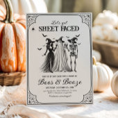 Laten we een laken onder ogen zien grappig volwass kaart