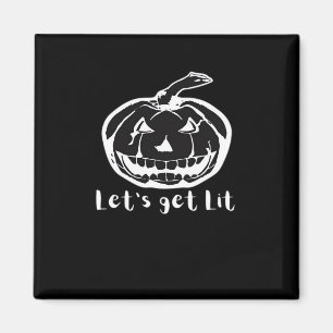 Laten we een leuke Halloween-pompoen krijgen voor Magneet