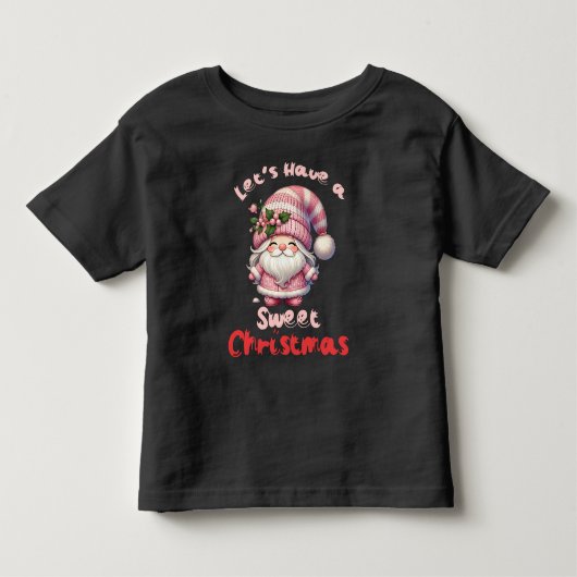 Laten we een leuke kerst hebben, kinderen kinder shirts (Voorkant)