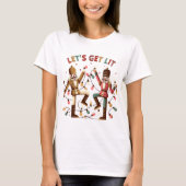 Laten we een Lit Nutcrackers Kerst T-shirt kopen (Voorkant)