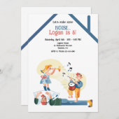 Laten we een luide uitnodiging voor de dag van de  (Voorkant / Achterkant)