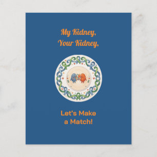 Laten we een Match Maken Flyer