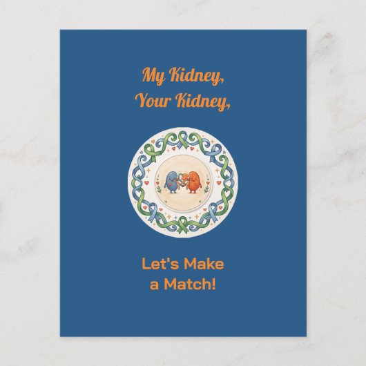 Laten we een Match Maken Flyer (Voorkant)