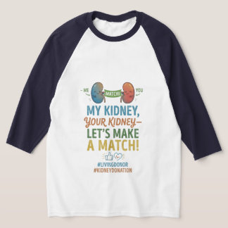 Laten we een match maken t-shirt