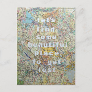 Laten we een mooi Briefkaart vinden