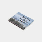 Laten we een mooie plek vinden post-it® notes (Schuin)