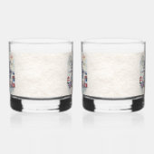 Laten we een nautisch kustfeest organiseren whisky glas (Rechts)