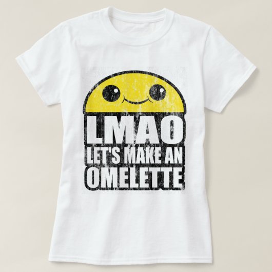 Laten we een Omelet DS maken T-shirt (Design voorkant)