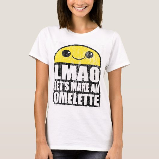 Laten we een Omelet DS maken T-shirt (Voorkant)