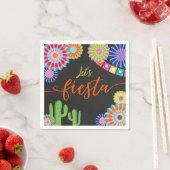 Laten we een papieren servet Mexicaanse Cactus Flo (Insitu)