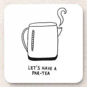 Laten we een pareltje nemen bier onderzetter