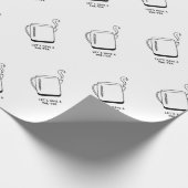 Laten we een pareltje nemen cadeaupapier (Hoek)