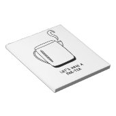 Laten we een pareltje nemen notitieblok (Schuin)