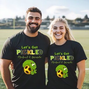 Laten we een Pickleball Mannen T-shirt kopen