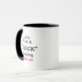 Laten we een 'Quick' Meeting Meme Funny Coffee heb Mok (Voorkant links)
