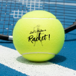 Laten we een Racket Maken Tennisballen