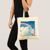 Laten we een regenboog maken tote bag (Voorkant (product))