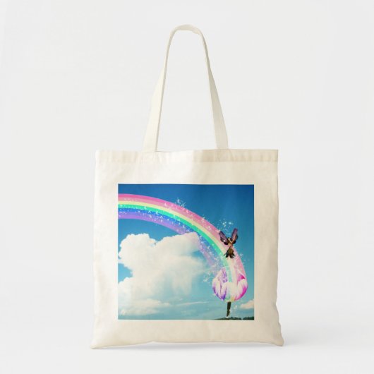 Laten we een regenboog maken tote bag (Voorkant)