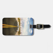 Laten we een roadtrip gaan maken bagagelabel (Voorkant horizontaal)