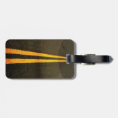 Laten we een roadtrip gaan maken bagagelabel (Achterkant horizontaal)