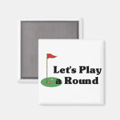 Laten we een ronde magneet spelen (Voorkant / Achterkant)