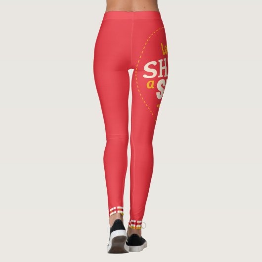 Laten we een segment delen leggings (Achterkant)