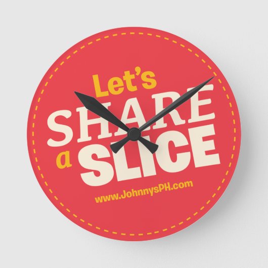 Laten we een segment delen ronde klok (Voorkant)