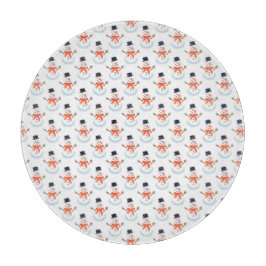 Laten we een sneeuwpop maken! snijplank