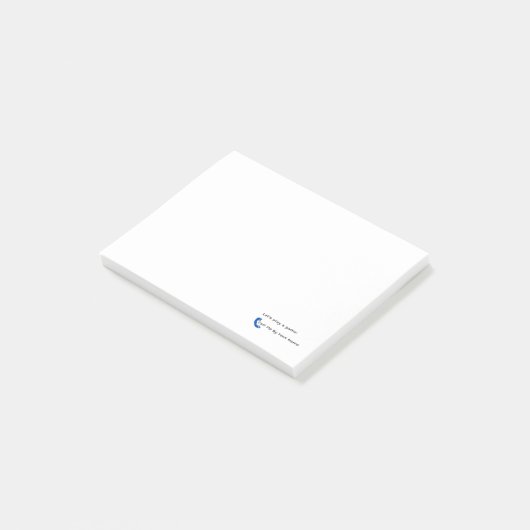 Laten we een spel spelen post-it® notes (Schuin)