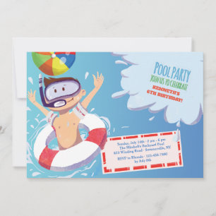 Laten we een splash-uitnodiging maken kaart