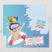 Laten we een splash-uitnodiging maken kaart (Voorkant / Achterkant)