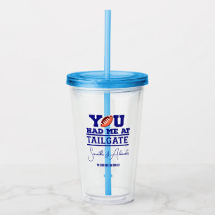 Laten we een staartgate-feest vieren voor het brui acryl drinkbeker