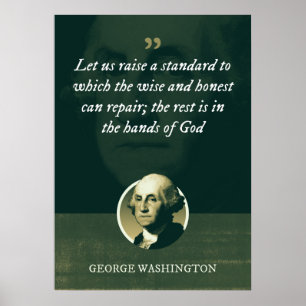 Laten we een standaard verhogen waaraan de wijzen poster