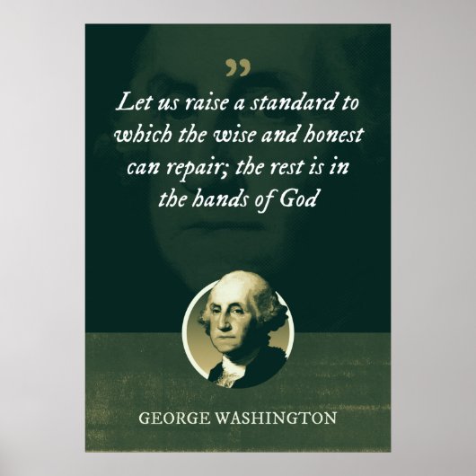 Laten we een standaard verhogen waaraan de wijzen poster (Voorkant)