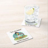 Laten we een Thanksgiving-feestdag in Turkije krij Kartonnen Onderzetters (Insitu)