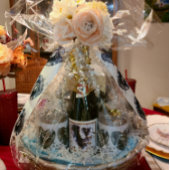 Laten we een toast maken! Cheers! Sparkling Wijnetiket